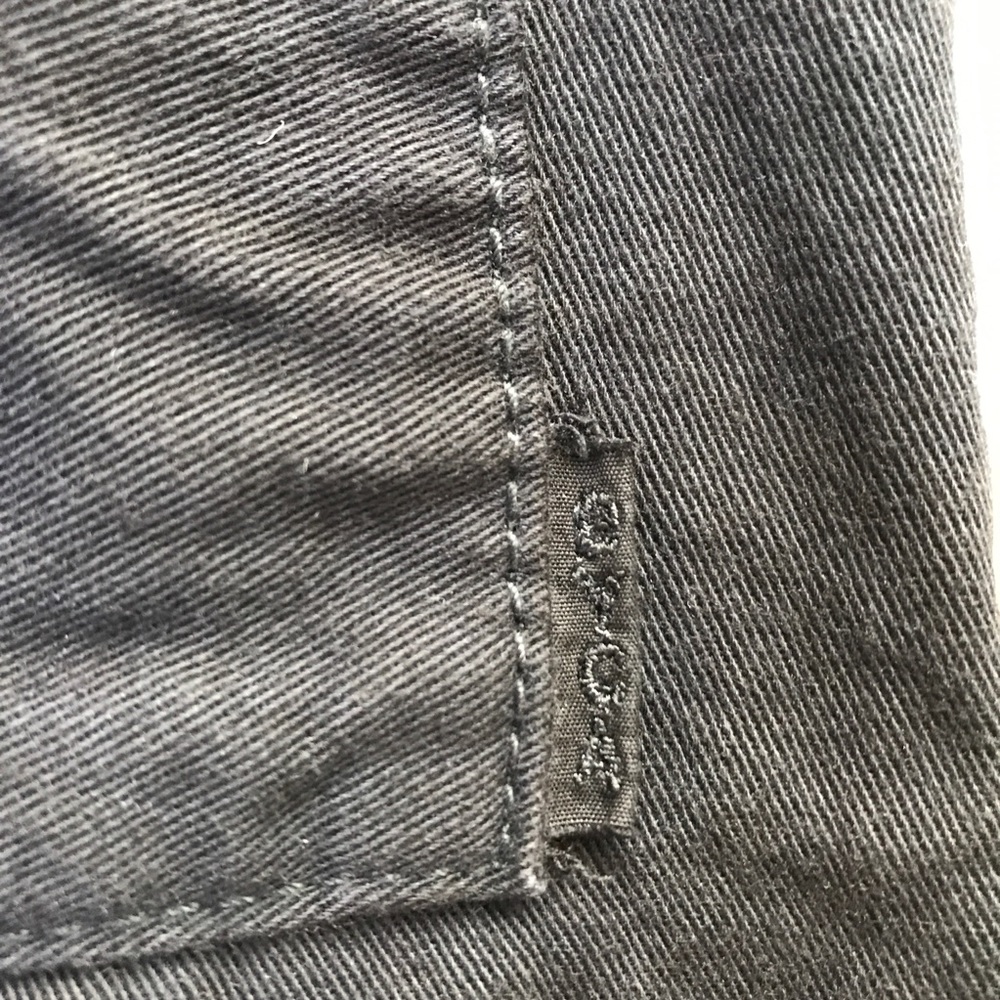 Black Patch Pocket Button Down Front Utility Penc… - image 7